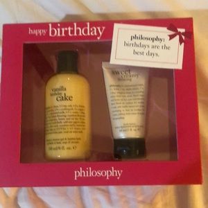 New in box Philosophy body lotion & shower gel